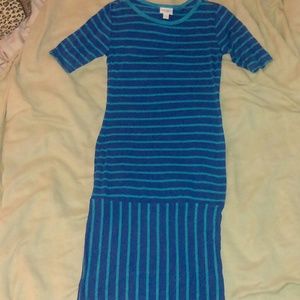 LuLaRoe Julia dress, size XS